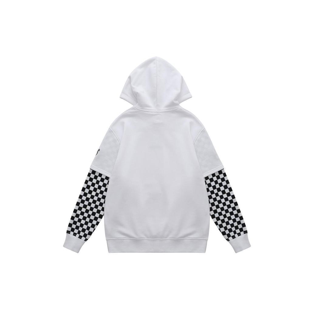 Vans Sweatshirts Unisex White Hooded Moderate Mock Two Piece VN0A7Q13WHT