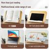 Children's Adjustable Reading Stand - Solid Wood Foldable Book Holder with Height Adjustment