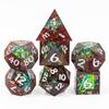 Cusdie Unique DND Dice Sharp Edges D4 D6 D8 D10 D% D12 D20 Polyhedral Dice Set for Dungeons&Dragons Tabletop Role Playing Games