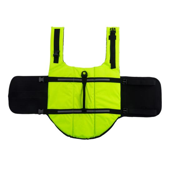Dog Life Jacket Reflective Dog Flotation Safety Vest with Rescue Handle for Swimming Boating Surfing Adjustable Lifejacket Swimwear for Small Medium