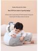 Cartoon Infant Soft Learning Chair - Portable Silicone Anti-Fall Seat & Plush Toy