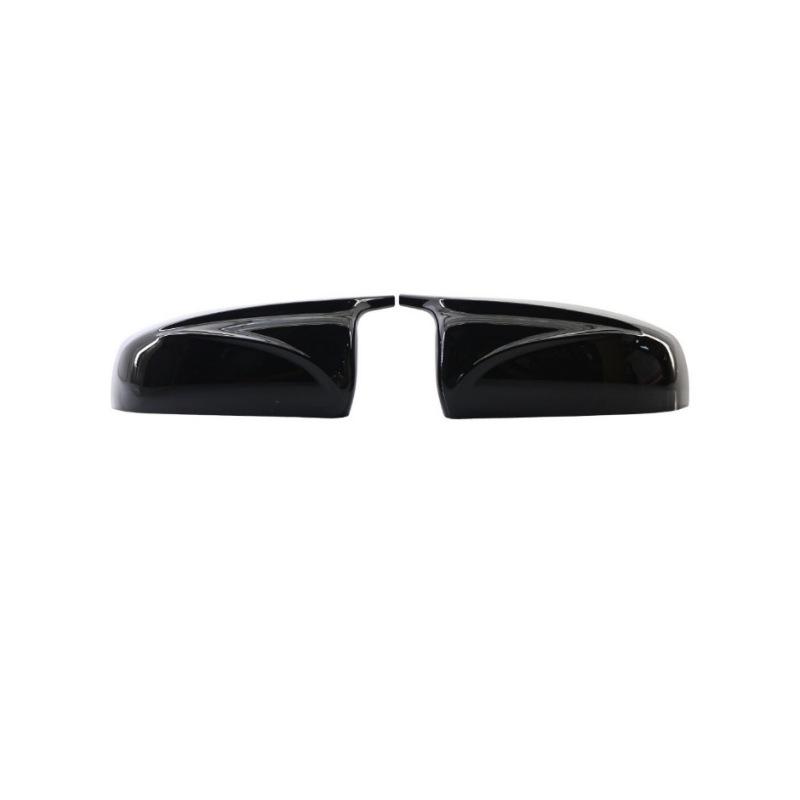 1 Pair Side Rearview Wing Mirror Cover Caps Gloss Black 51162182697 51162182698 for BMW X5 X6 E70 E71 2008-2013