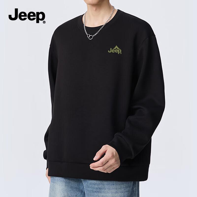 Jeep Men's Air Layer Casual Sweatshirt