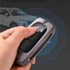 Funda de cuero para llave de coche, aleación de Zinc, para Jeep Grand Cherokee Renegade Fiat Freemont Dodge Charger Challenger Durango Journey