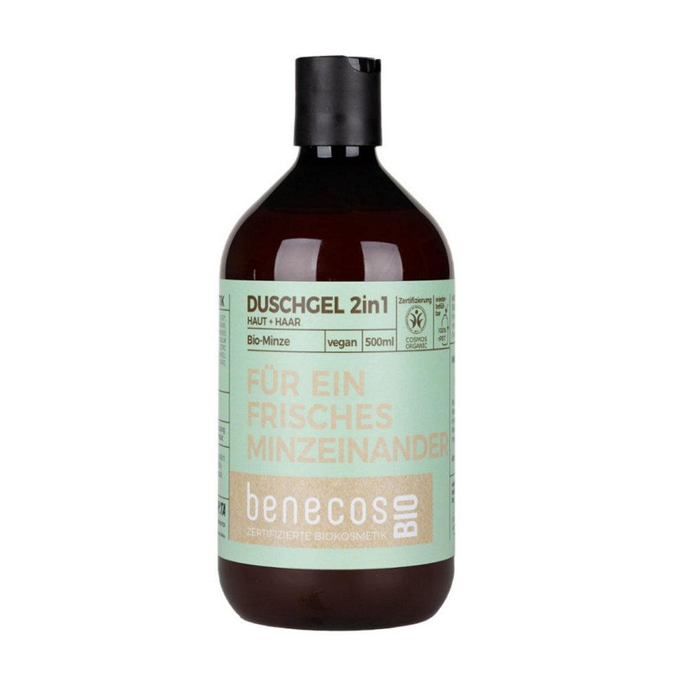 Benecos 2-In-1 Shower Gel Mint 500Ml