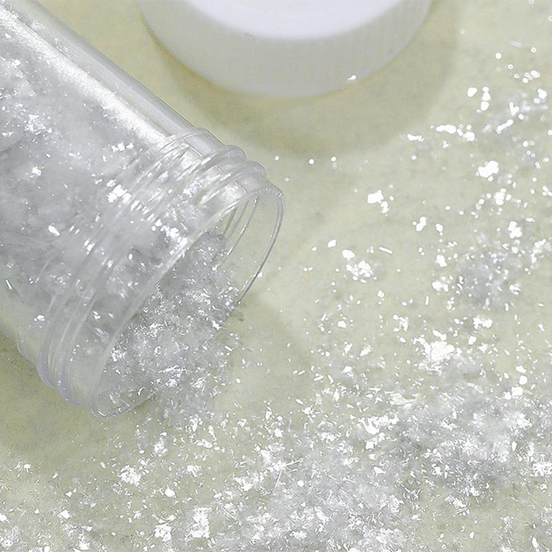 Mirror Iridescent Mixed Nail Glitter  Powder Holographic Spangles Flakes Nail Art Powder Gel Polish Manicure Accessories