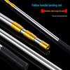 Brangdy Telescopic Stainless Steel Fishing Net Pole