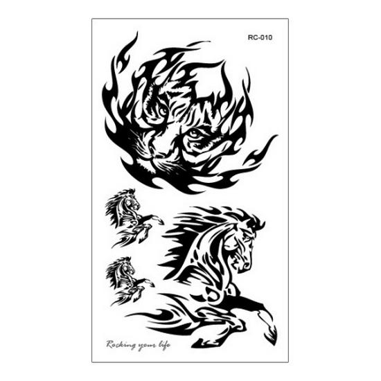 Waterproof Color Tattoo Stickers for All Ages