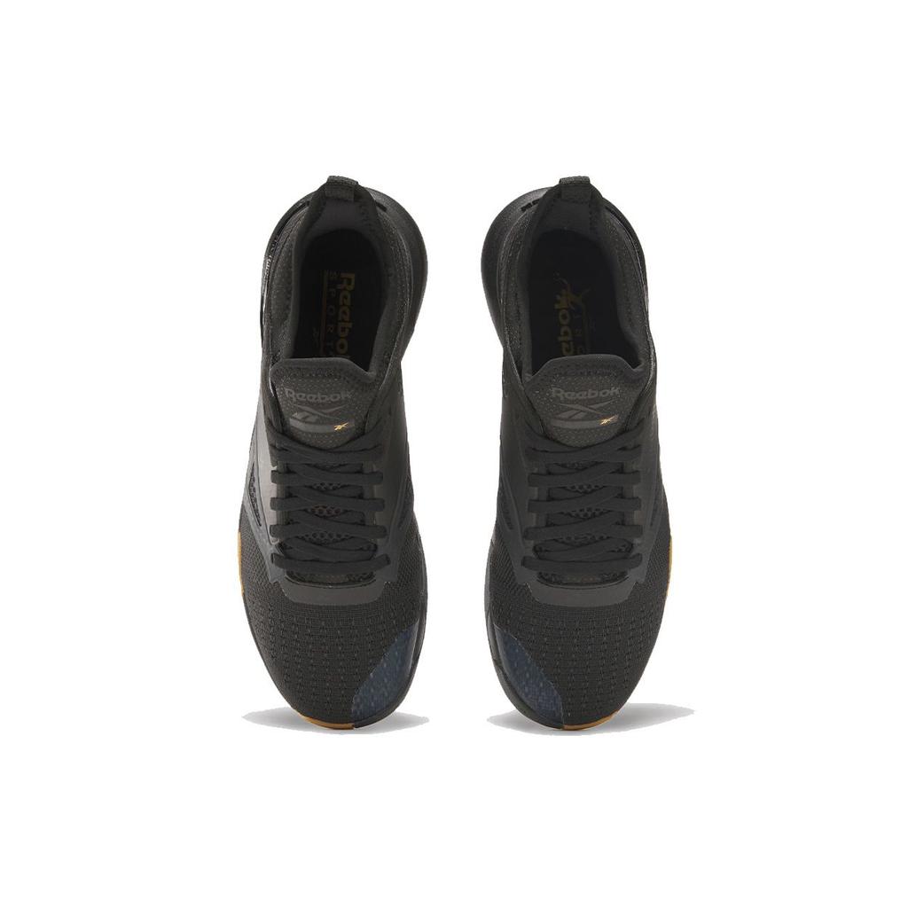 Reebok Nano Court Black Gum Unisex Sneakers Grey Heritage-Gold 100205029