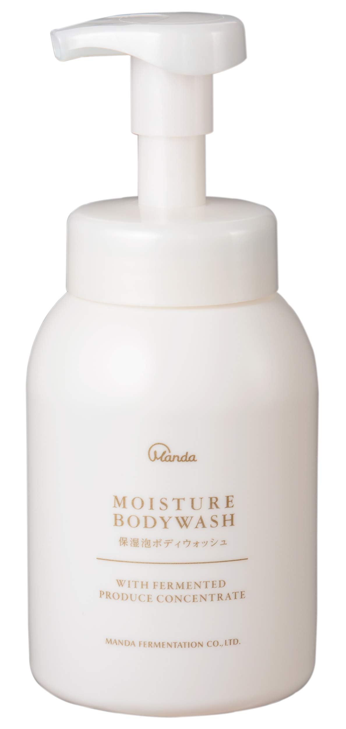 Manda Enzyme Moisturizing Foaming Body Wash, 480ml, Contains Manda Enzyme Extract