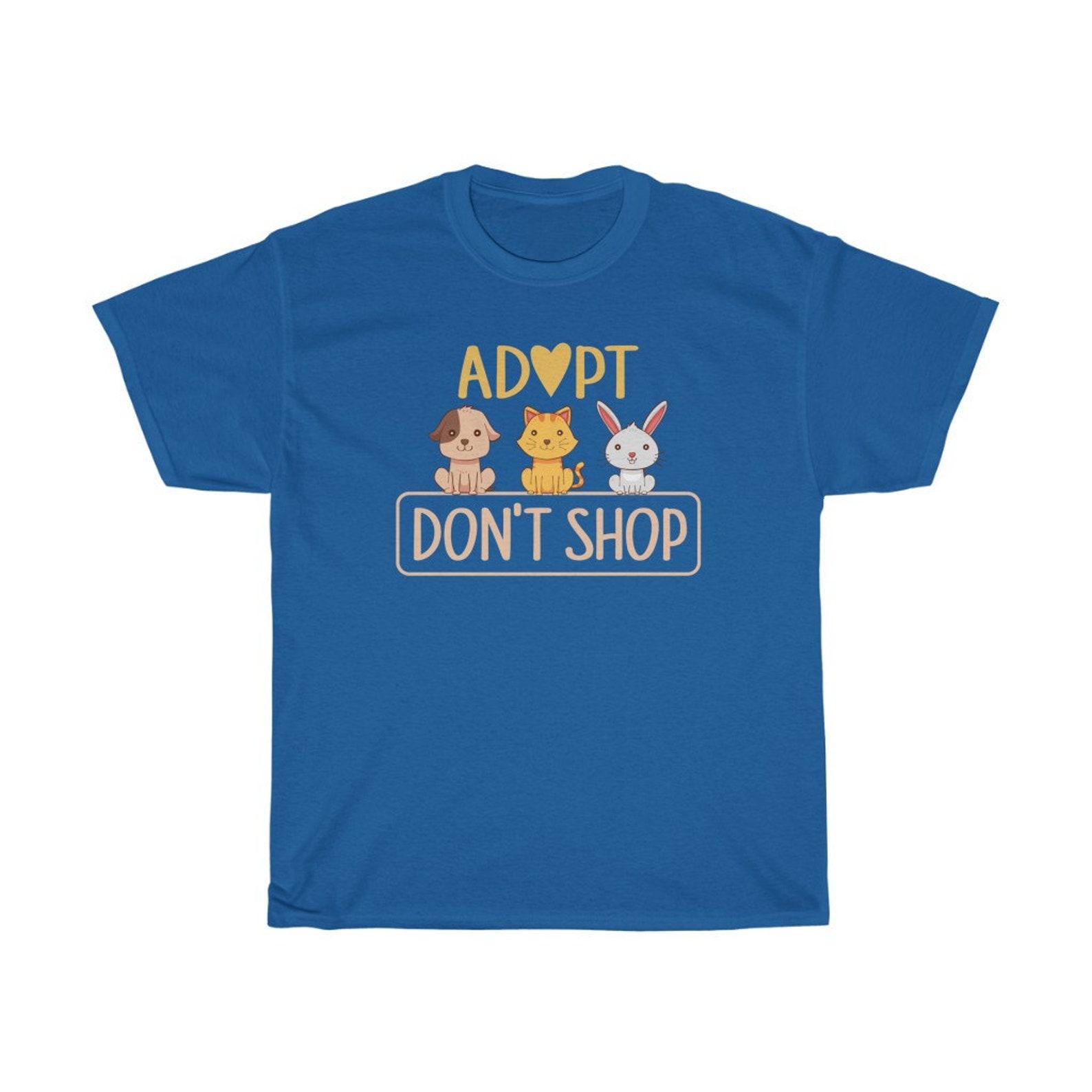 Don t Shop Adopt Family Fur Babies T-Shirt S