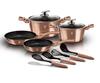 Berlinger Haus Bh-6142 Rose Gold Granite Cookware Set