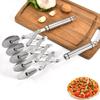 3/5/7 Wheel Cutter Dough Divider Knife Flexible Stainless Steel Roller Blade Pizza Pastry Peeler Stainless Steel Baking Pan Tool