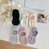 Women's Low-Cut Breathable Cotton Socks – Japanese Style, Anti-Slip, Invisible and Comfortable.
