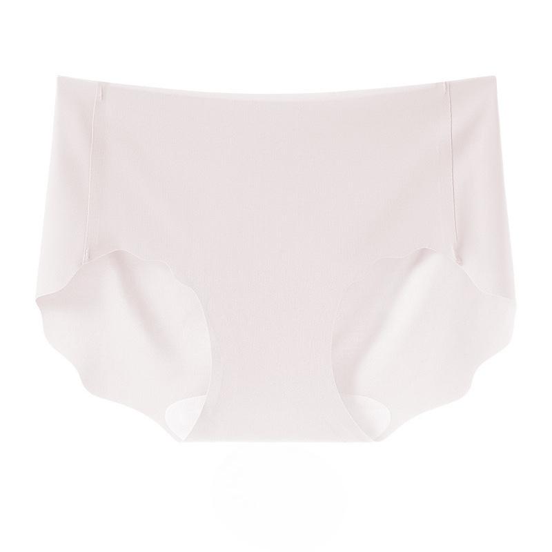 Lady Plus Size Summer Camellia Fragrance Without A Scratch Mulberry Silk 10A Antibacterial Extension Crotch Triangle Briefs