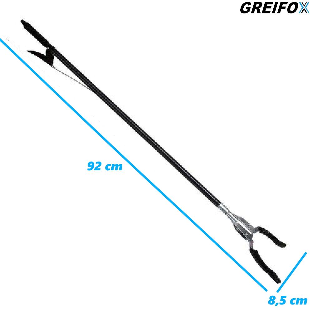 GREIFOX Pomůcka pro uchopování Uchopovací kleště Uchopovací rameno Hliníkové Zvedací kleště Kovové Kleště na odpadky Senioři