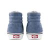 Vans Sk8 Shock Absorbing Durable Lightweight Breathable High-Top Skate Shoes Unisex Skate Shoes Blue VN0A32QG4R2