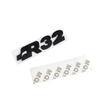 1Pc Car Metal R32 Logo Badge Emblem Decals Sticker For Golf 2 3 4 5 Magotan Passat SR32 MK4 MK5 MK6 Car Styling