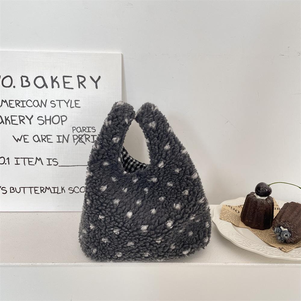 Leopardenmuster Damen Clutch Tasche Weiches Plüsch Herbst Winter Mode Handtasche Tote Aufbewahrung