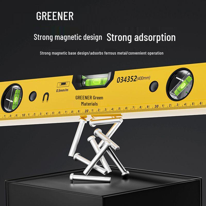 High Precision Magnetic Spirit Level Inclinometer - Aluminum Angle Square Tool