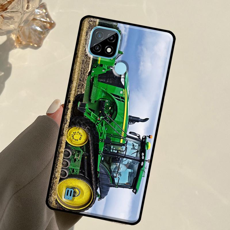 Farm Vehicle Tractor For Realme 13 11 10 12 14 Pro Plus GT 5 6 6T GT7 Pro C67 C61 C53 C51 C21Y C25S C75 C55 Case
