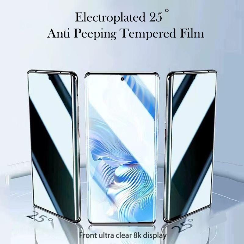 1-2PC Privacy Protection Glass For Asus Zenfone 10 8 9 Anti Spy Screen Protector For Zenfone 8 9 10 5g Glass