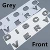 Abs Chrome Car Front Trunk Emblem for Land Rover Discovery 1 2 3 4 5 Auto Hood Bonnet Rear Tailgate Sticker Badge Accessories YJ9