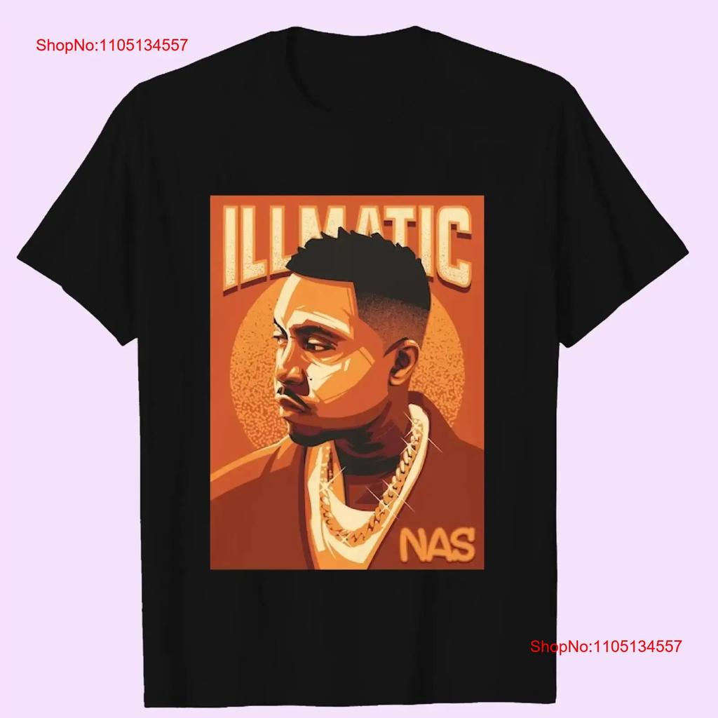 Nas Illmatic art For Fans All Size T Shirt MI vintage Washed fashion Versatile Casual streetwear graphic Soft Comfortable