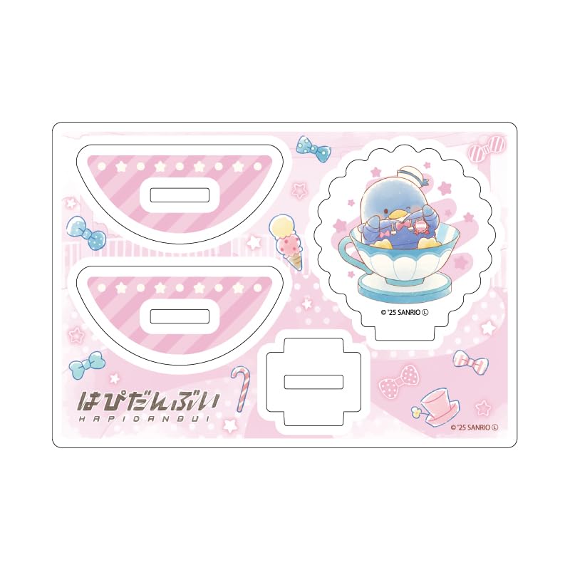 Счастливый Danby 19 Tuxedo Sam [Иллюстрация Graph Art] Качающийся акриловый стенд