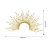 Punk Snake Headband Artistic Spiked Hair Hoop Gothic Rock Headwear for Cosplay Unisex Rock Spiked Headwear Accessory