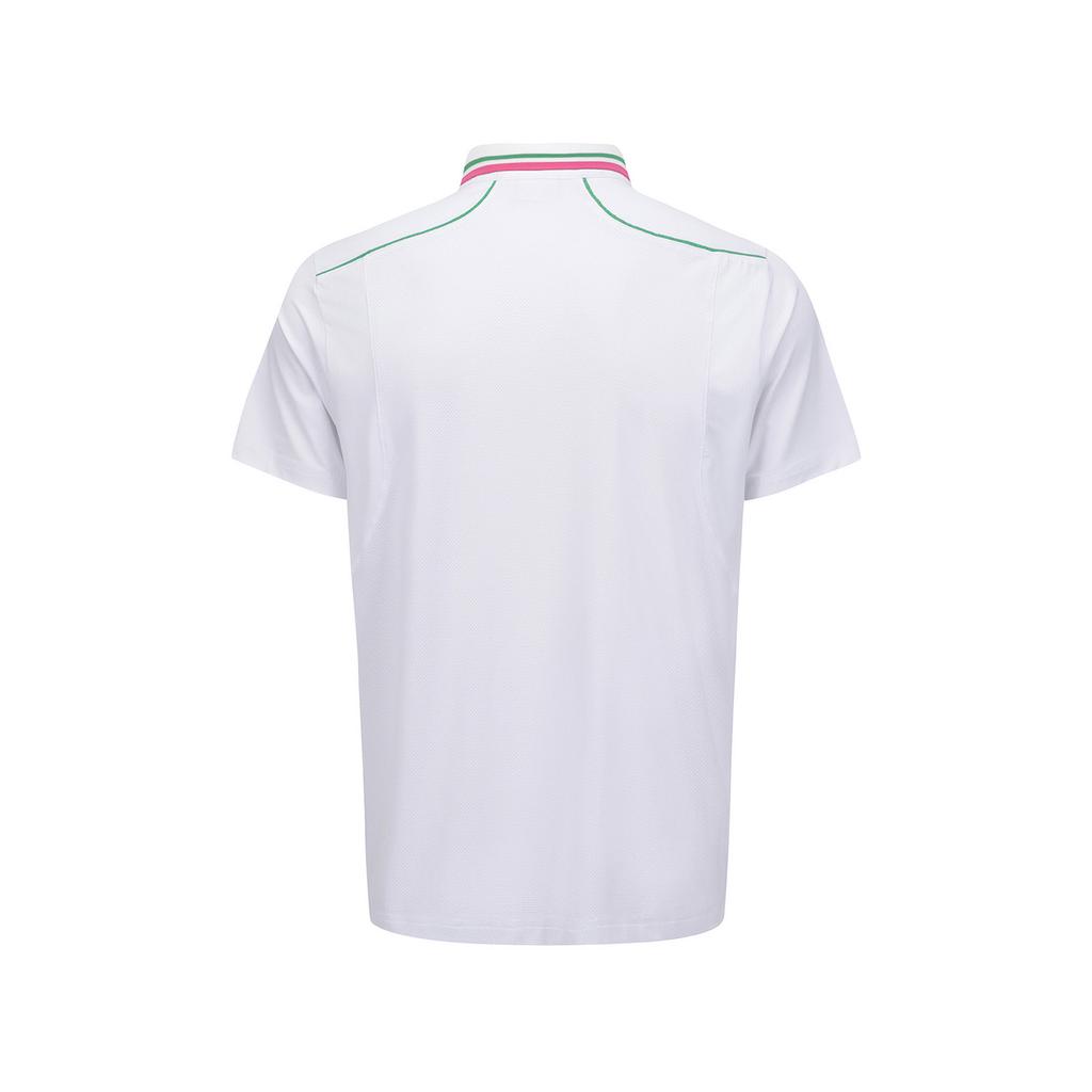 Anew Golf Men Sm Knit Collar Short T-Shirt_Wh