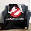 Ghostbusters Classic Ghost Logo Print Flannel Blanket Soft Warm Throw Blanket Movie Fan Sofa Bed Home Decor