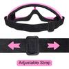 Motorcycle Goggles 2 Pack ATV Dirt Bike Racing Motocross Riding Goggles With Neck Breathable Bandana Balaclava Face Mask
