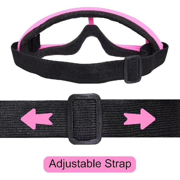 Motorcycle Goggles 2 Pack ATV Dirt Bike Racing Motocross Riding Goggles With Neck Breathable Bandana Balaclava Face Mask