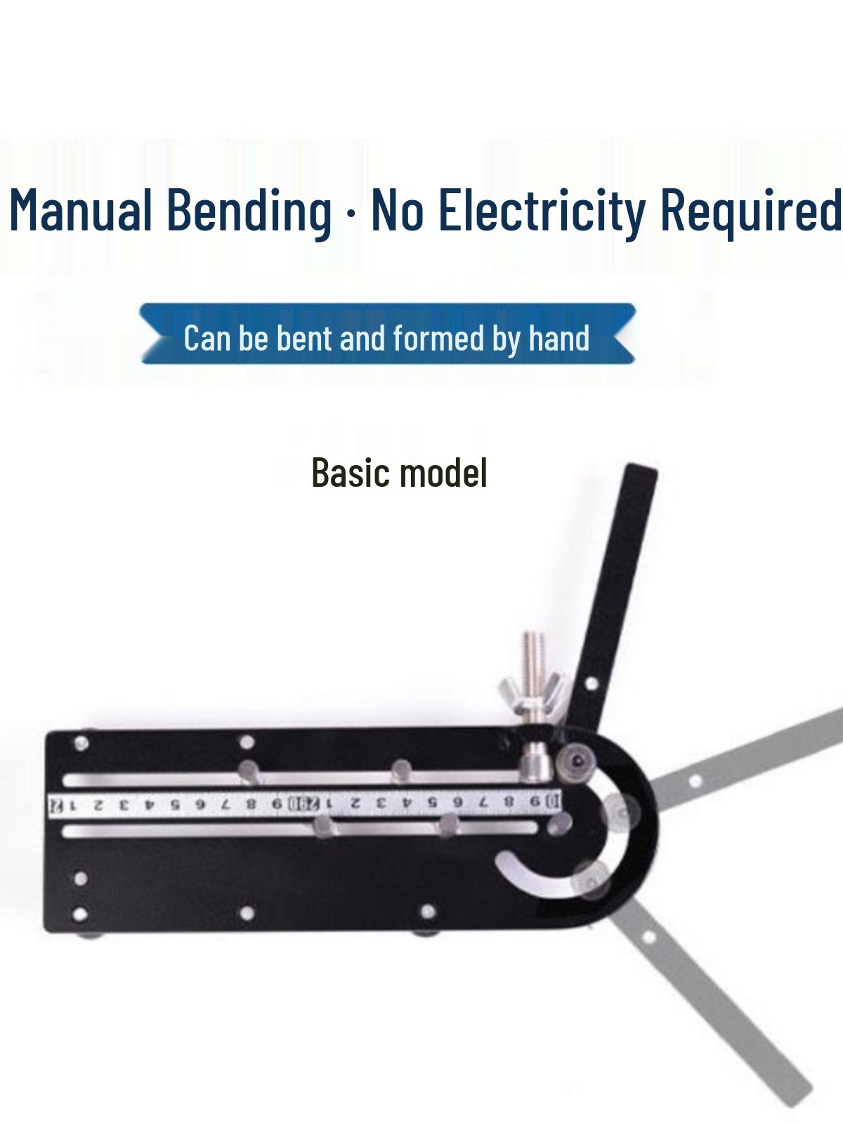New Generation Manual Electric Wire Bender for Copper & Iron Cables - Compact BV Model First Generation Cable Bending Machine