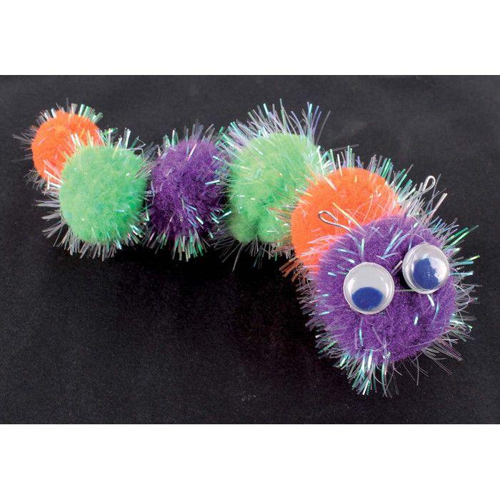 Pompons Pailletés glitter 1,5 à 2,2 cm Assortiment x25