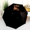 George Michael Automatischer Regenschirm - Geeignet für Reisen, Outdoor, Tragbarer Regenschirm, Geburtstagsgeschenk, Tägliche Notwendigkeiten