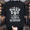 Pretty Im A Biker Dad Like A Normal Dad But Cooler TShirt Funny Present For Mens Short Sleeve TShirts Oneck Top Tees