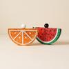 Clutch Evening Bag Wedding Party Chain Crossbody Acrylic Shoulder Women Handbags Luxury Brands Pouch Purse Watermelon Orange Bag
