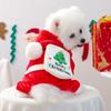 Pet Clothes Dog Cat Clothes Source Christmas Gift Package Four-legged Transformation Clothes Fleece Thicker Clothes Pet Supplies