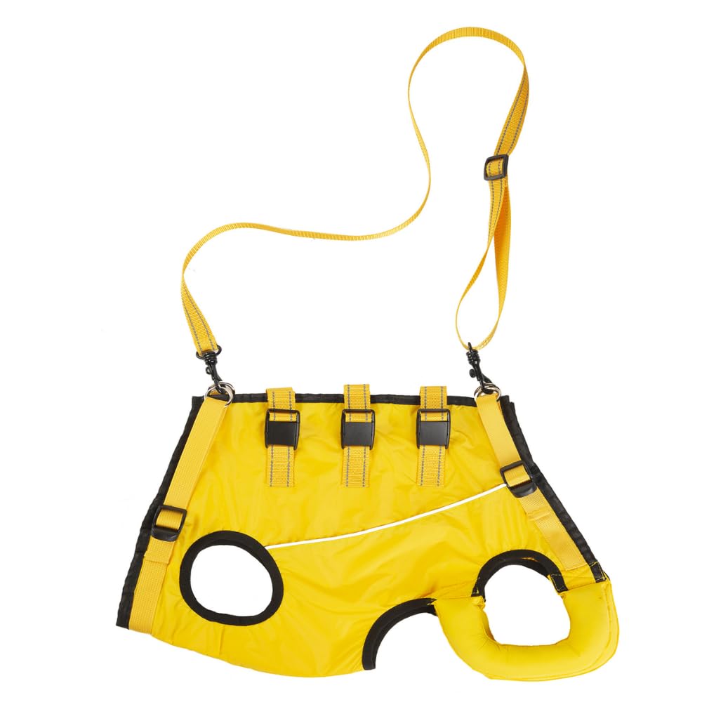 

ideamall Dog Walking Elderly Dog Care Care Yellow Harness, Aid, Goods, Harness, Rehabilitation, Walking, (S Size)