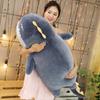 Soft Fat Penguin Shark Plush Toy Stuffed Cartoon Sea Animal Doll Fashion Pillow Kids Baby Girls Christmas Birthday Gift