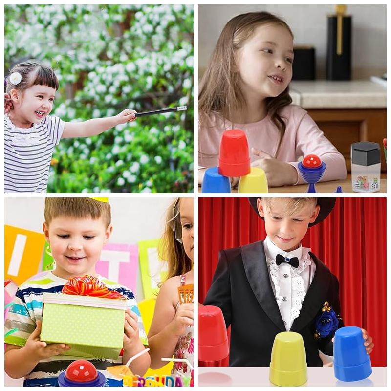 Magic Prop Beginners Magic Tricks Kit Set Festival Gathering Table Games Leisure Entertainment Props Simple Fun Magic Trick TMZ