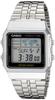 Casio Men's Classic A500WA-1 Silver Stainless-Steel Quartz Dress Watch