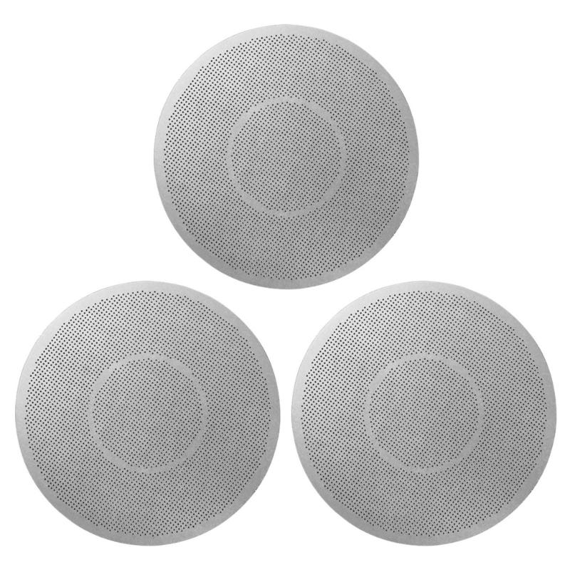 

Water Distribution Net Sintered Coffee Machine Handle Powder Plate Coffee Filter Disk Stainless Steel Texture Filter 1