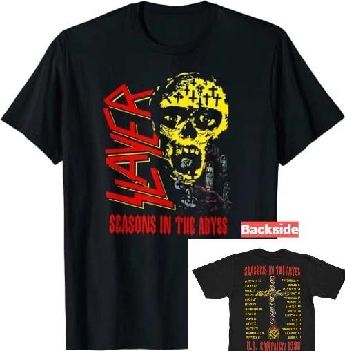 

Футболка унисекс Slayer Seasons in the Abyss Graphic Tour XXXL