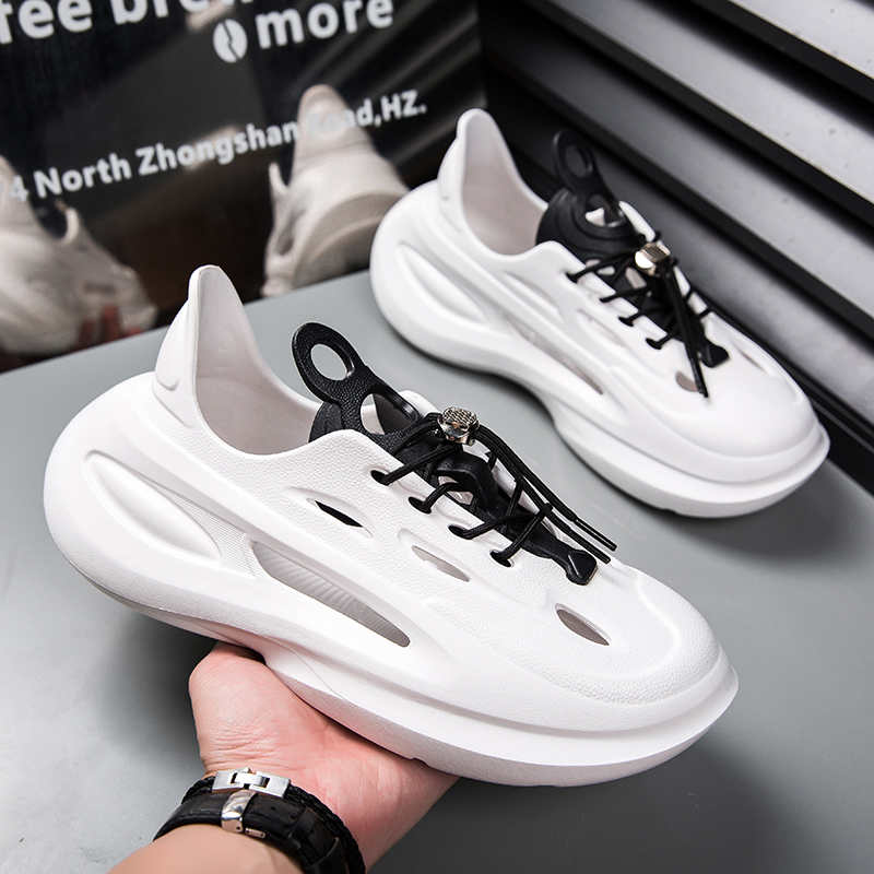 Fashion Round Foot Spring-autumn Green Sport Shoes Therapeutic Men's Colored Sneakers Home Design Bascket High-end Tenid Skor Temis