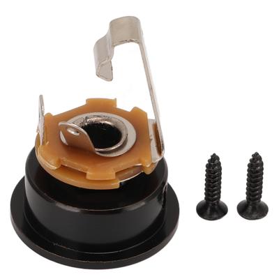 Presa di uscita stereo per chitarra Jack di uscita in metallo a forma di tazza rotonda ispessita per chitarra elettrica TL