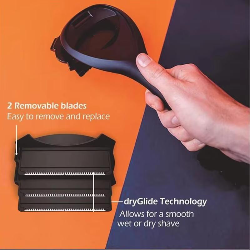 Erkekler İçin Acısız Sırt Tıraş Makinesi Kıl Alma Aparatı Epilatör Tıraş Makinesi Sırt Uzun Saplı Taşınabilir Vücut Bakım Cihazı Katlanabilir Tıraş Makinesi Vücut Bakımı