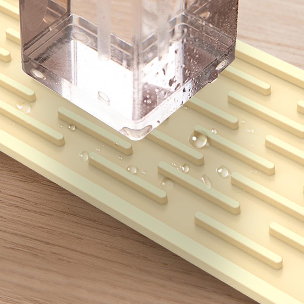 Silikon Tischgeschirr-Kissen Anti-Rutsch Spülbecken-Schale Küchengeschirr Schutzmatte Organizer Abtropfmatte Lagerregal Küchenzubehör